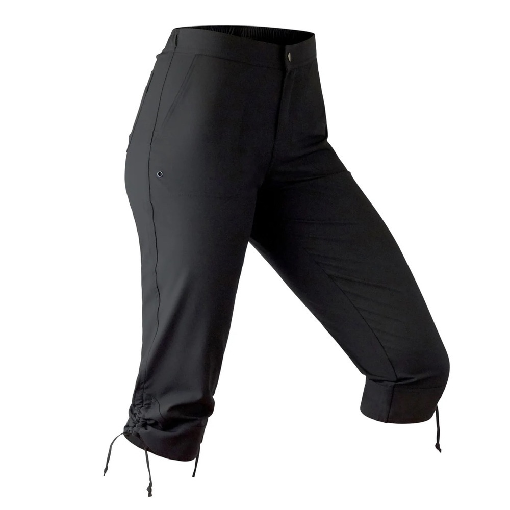 UV Skinz Black Women's Cropped Pants SPF 50 Sunwear NWT XXL
